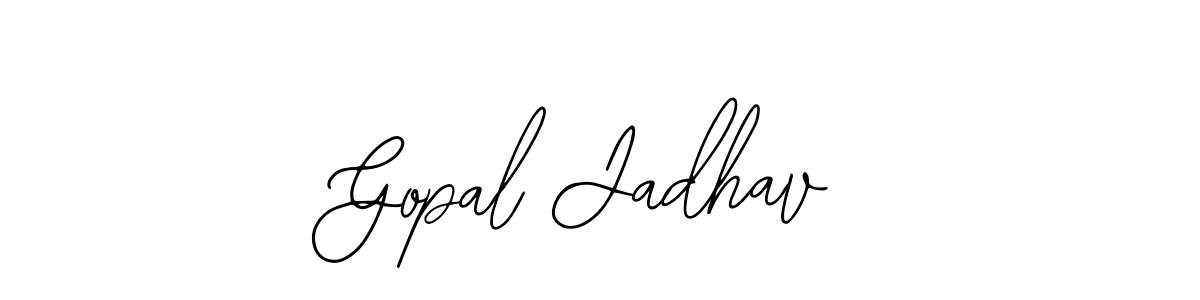 Create a beautiful signature design for name Gopal Jadhav. With this signature (Bearetta-2O07w) fonts, you can make a handwritten signature for free. Gopal Jadhav signature style 12 images and pictures png