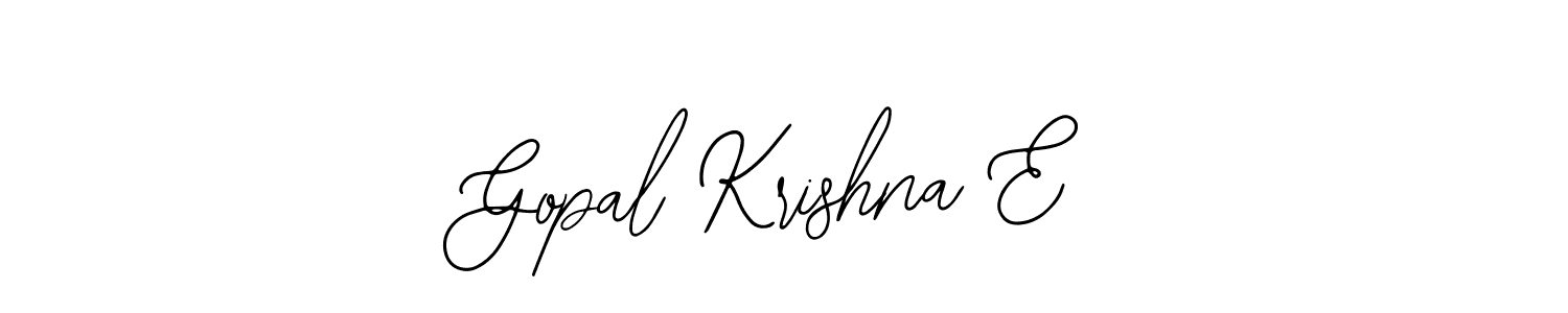 Make a beautiful signature design for name Gopal Krishna E. Use this online signature maker to create a handwritten signature for free. Gopal Krishna E signature style 12 images and pictures png