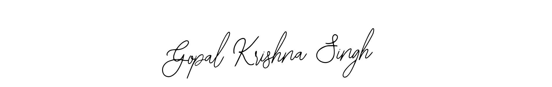 It looks lik you need a new signature style for name Gopal Krishna Singh. Design unique handwritten (Bearetta-2O07w) signature with our free signature maker in just a few clicks. Gopal Krishna Singh signature style 12 images and pictures png