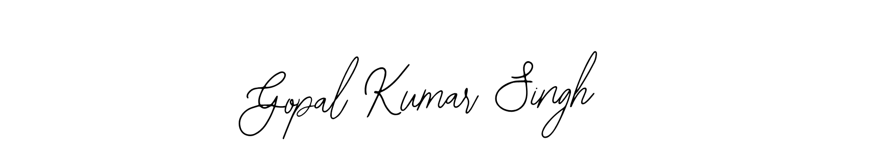 Also You can easily find your signature by using the search form. We will create Gopal Kumar Singh name handwritten signature images for you free of cost using Bearetta-2O07w sign style. Gopal Kumar Singh signature style 12 images and pictures png