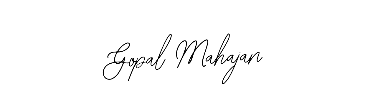 How to Draw Gopal Mahajan signature style? Bearetta-2O07w is a latest design signature styles for name Gopal Mahajan. Gopal Mahajan signature style 12 images and pictures png