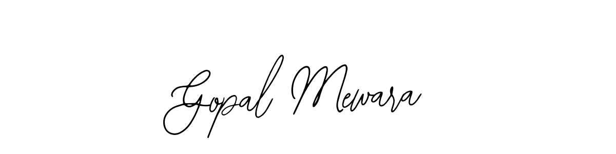 Also we have Gopal Mewara name is the best signature style. Create professional handwritten signature collection using Bearetta-2O07w autograph style. Gopal Mewara signature style 12 images and pictures png