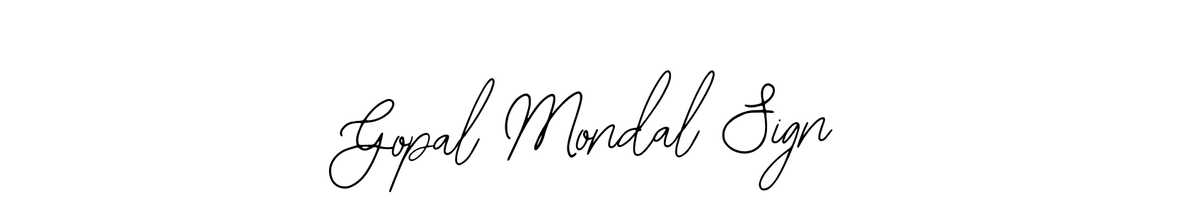 if you are searching for the best signature style for your name Gopal Mondal Sign. so please give up your signature search. here we have designed multiple signature styles  using Bearetta-2O07w. Gopal Mondal Sign signature style 12 images and pictures png