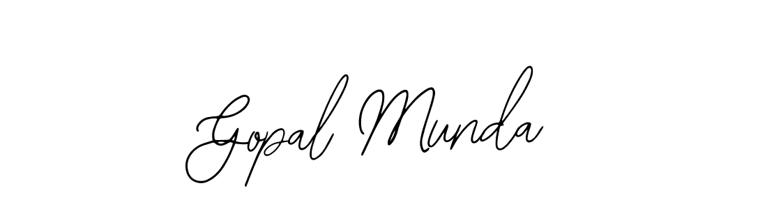 Make a beautiful signature design for name Gopal Munda. With this signature (Bearetta-2O07w) style, you can create a handwritten signature for free. Gopal Munda signature style 12 images and pictures png