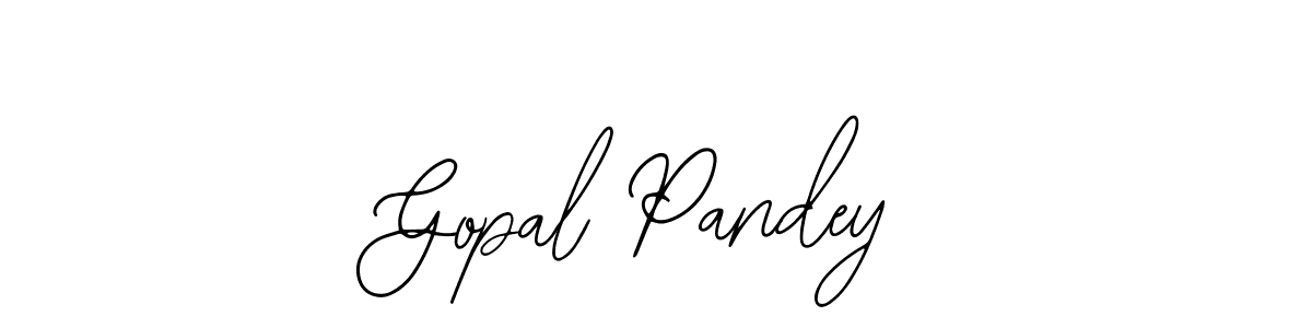 Make a beautiful signature design for name Gopal Pandey. With this signature (Bearetta-2O07w) style, you can create a handwritten signature for free. Gopal Pandey signature style 12 images and pictures png