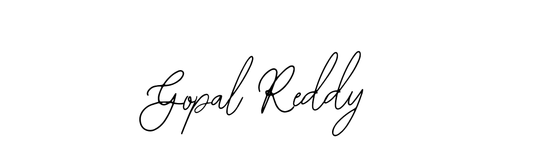 Use a signature maker to create a handwritten signature online. With this signature software, you can design (Bearetta-2O07w) your own signature for name Gopal Reddy. Gopal Reddy signature style 12 images and pictures png