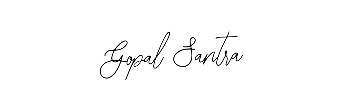 How to Draw Gopal Santra signature style? Bearetta-2O07w is a latest design signature styles for name Gopal Santra. Gopal Santra signature style 12 images and pictures png