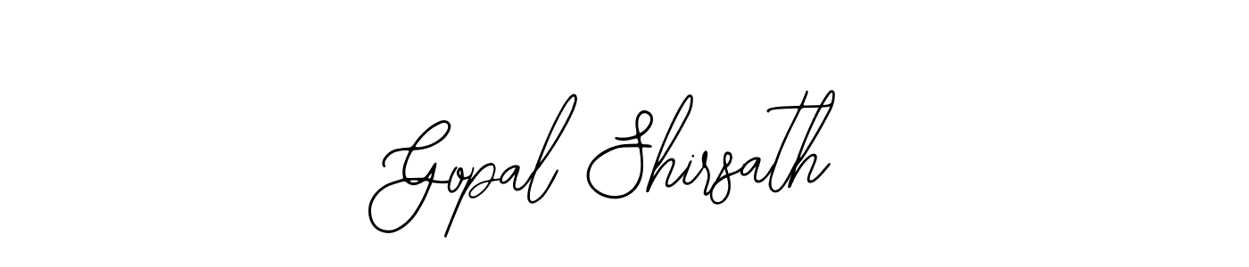 You can use this online signature creator to create a handwritten signature for the name Gopal Shirsath. This is the best online autograph maker. Gopal Shirsath signature style 12 images and pictures png