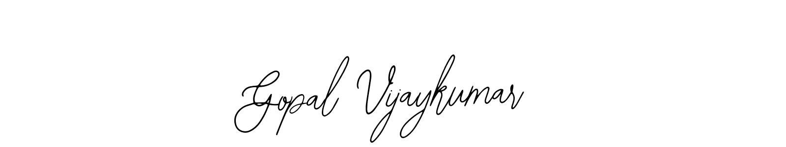 Make a short Gopal Vijaykumar signature style. Manage your documents anywhere anytime using Bearetta-2O07w. Create and add eSignatures, submit forms, share and send files easily. Gopal Vijaykumar signature style 12 images and pictures png