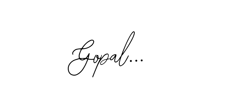 Gopal... stylish signature style. Best Handwritten Sign (Bearetta-2O07w) for my name. Handwritten Signature Collection Ideas for my name Gopal.... Gopal... signature style 12 images and pictures png