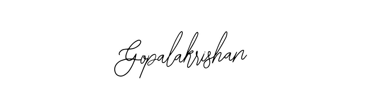 Use a signature maker to create a handwritten signature online. With this signature software, you can design (Bearetta-2O07w) your own signature for name Gopalakrishan. Gopalakrishan signature style 12 images and pictures png