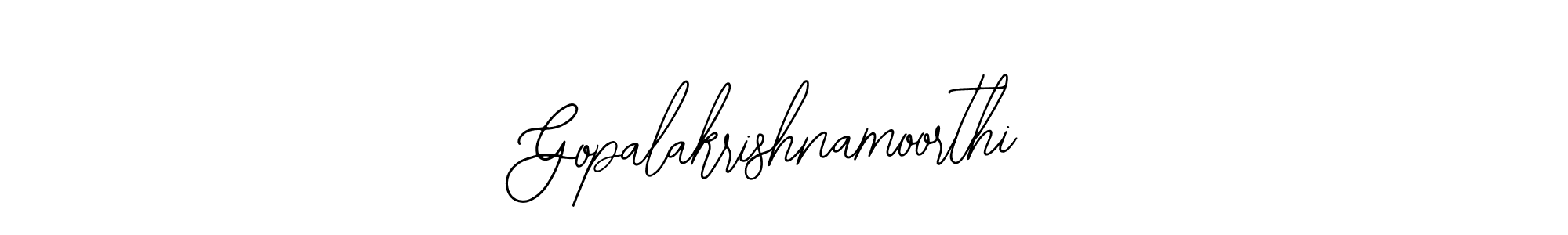 Gopalakrishnamoorthi stylish signature style. Best Handwritten Sign (Bearetta-2O07w) for my name. Handwritten Signature Collection Ideas for my name Gopalakrishnamoorthi. Gopalakrishnamoorthi signature style 12 images and pictures png