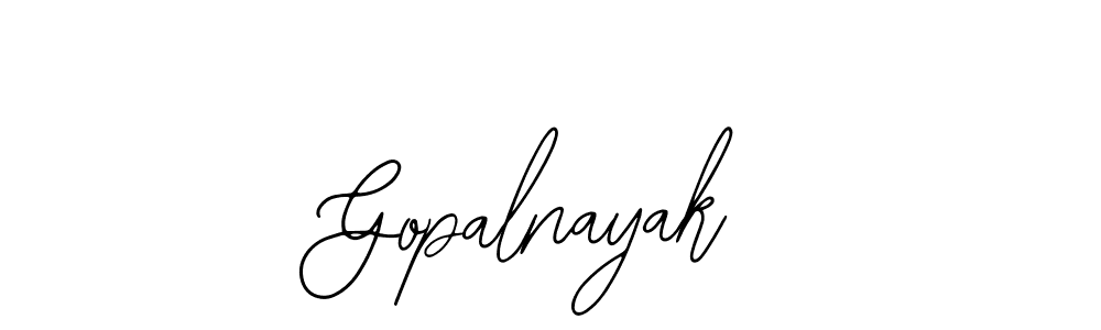 How to make Gopalnayak signature? Bearetta-2O07w is a professional autograph style. Create handwritten signature for Gopalnayak name. Gopalnayak signature style 12 images and pictures png