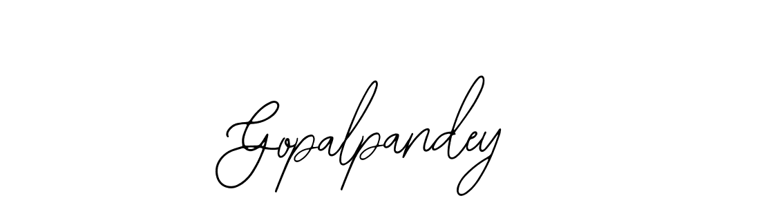 How to make Gopalpandey signature? Bearetta-2O07w is a professional autograph style. Create handwritten signature for Gopalpandey name. Gopalpandey signature style 12 images and pictures png