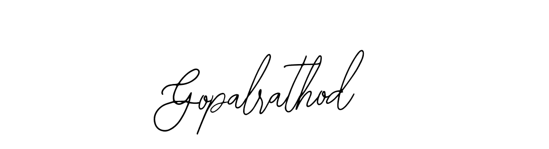 Design your own signature with our free online signature maker. With this signature software, you can create a handwritten (Bearetta-2O07w) signature for name Gopalrathod. Gopalrathod signature style 12 images and pictures png