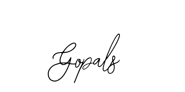 The best way (Bearetta-2O07w) to make a short signature is to pick only two or three words in your name. The name Gopals include a total of six letters. For converting this name. Gopals signature style 12 images and pictures png