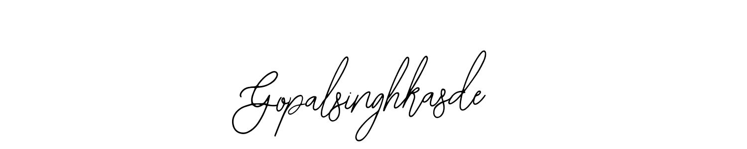 Here are the top 10 professional signature styles for the name Gopalsinghkasde. These are the best autograph styles you can use for your name. Gopalsinghkasde signature style 12 images and pictures png