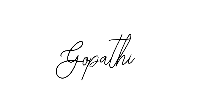 Also we have Gopathi name is the best signature style. Create professional handwritten signature collection using Bearetta-2O07w autograph style. Gopathi signature style 12 images and pictures png