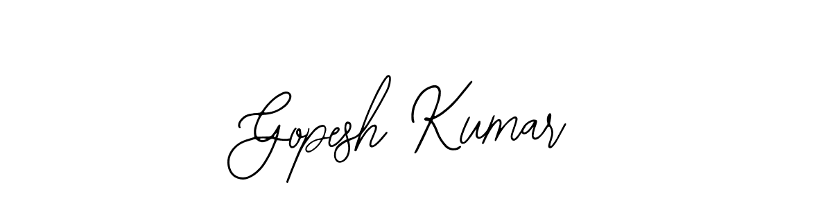 Make a beautiful signature design for name Gopesh Kumar. Use this online signature maker to create a handwritten signature for free. Gopesh Kumar signature style 12 images and pictures png