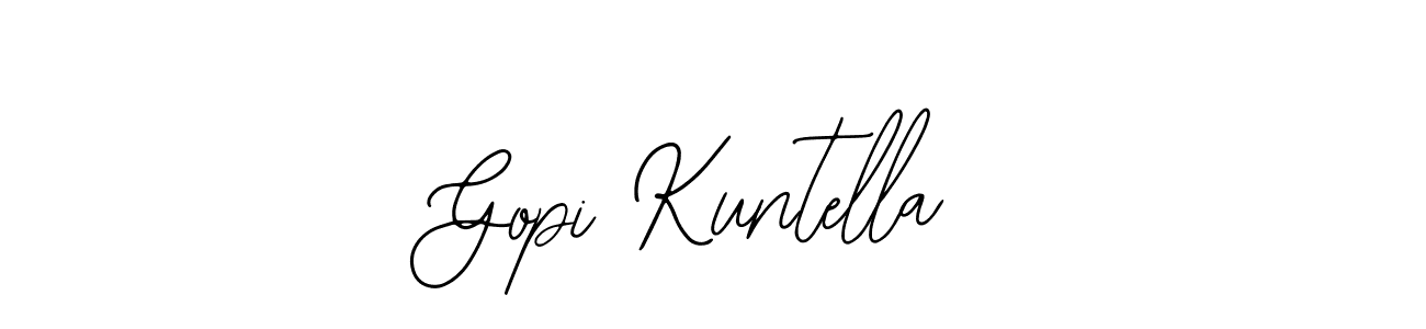 The best way (Bearetta-2O07w) to make a short signature is to pick only two or three words in your name. The name Gopi Kuntella include a total of six letters. For converting this name. Gopi Kuntella signature style 12 images and pictures png