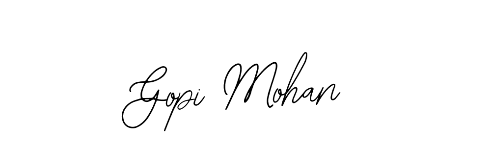 Make a beautiful signature design for name Gopi Mohan. With this signature (Bearetta-2O07w) style, you can create a handwritten signature for free. Gopi Mohan signature style 12 images and pictures png