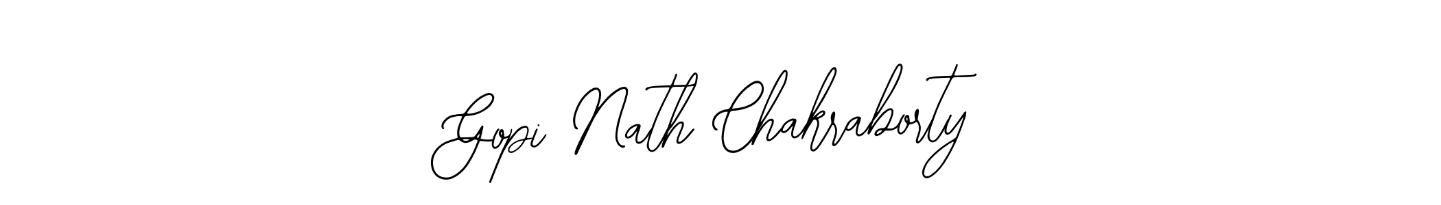 Use a signature maker to create a handwritten signature online. With this signature software, you can design (Bearetta-2O07w) your own signature for name Gopi Nath Chakraborty. Gopi Nath Chakraborty signature style 12 images and pictures png