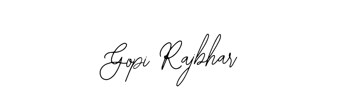 Gopi Rajbhar stylish signature style. Best Handwritten Sign (Bearetta-2O07w) for my name. Handwritten Signature Collection Ideas for my name Gopi Rajbhar. Gopi Rajbhar signature style 12 images and pictures png