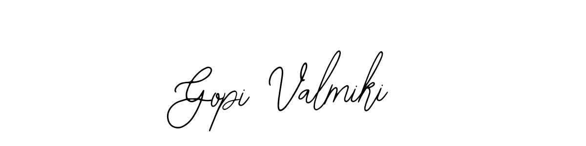 The best way (Bearetta-2O07w) to make a short signature is to pick only two or three words in your name. The name Gopi Valmiki include a total of six letters. For converting this name. Gopi Valmiki signature style 12 images and pictures png