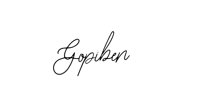 How to Draw Gopiben signature style? Bearetta-2O07w is a latest design signature styles for name Gopiben. Gopiben signature style 12 images and pictures png