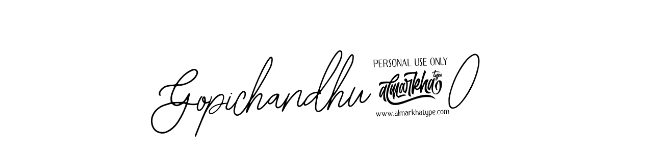 How to Draw Gopichandhu90 signature style? Bearetta-2O07w is a latest design signature styles for name Gopichandhu90. Gopichandhu90 signature style 12 images and pictures png