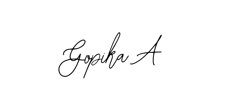Once you've used our free online signature maker to create your best signature Bearetta-2O07w style, it's time to enjoy all of the benefits that Gopika A name signing documents. Gopika A signature style 12 images and pictures png