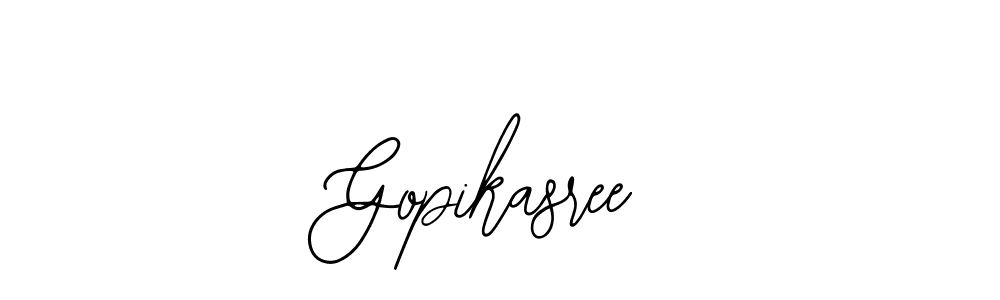 Gopikasree stylish signature style. Best Handwritten Sign (Bearetta-2O07w) for my name. Handwritten Signature Collection Ideas for my name Gopikasree. Gopikasree signature style 12 images and pictures png