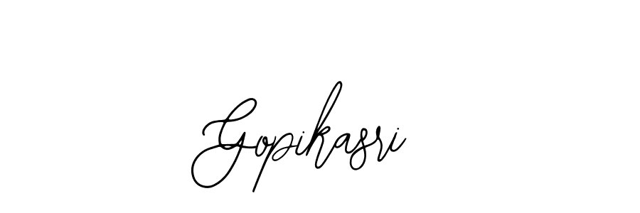 Make a beautiful signature design for name Gopikasri. With this signature (Bearetta-2O07w) style, you can create a handwritten signature for free. Gopikasri signature style 12 images and pictures png