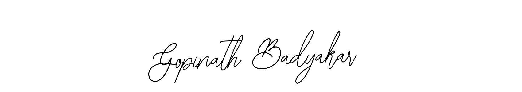 It looks lik you need a new signature style for name Gopinath Badyakar. Design unique handwritten (Bearetta-2O07w) signature with our free signature maker in just a few clicks. Gopinath Badyakar signature style 12 images and pictures png