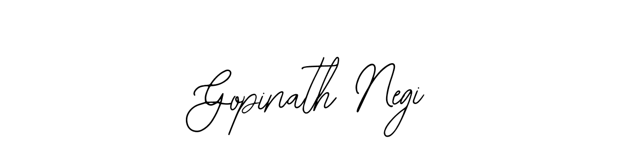 Gopinath Negi stylish signature style. Best Handwritten Sign (Bearetta-2O07w) for my name. Handwritten Signature Collection Ideas for my name Gopinath Negi. Gopinath Negi signature style 12 images and pictures png