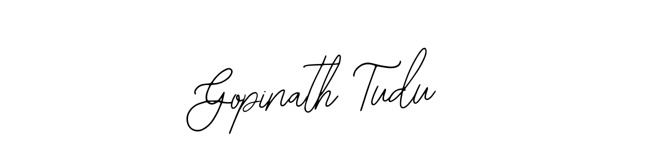 Make a beautiful signature design for name Gopinath Tudu. With this signature (Bearetta-2O07w) style, you can create a handwritten signature for free. Gopinath Tudu signature style 12 images and pictures png