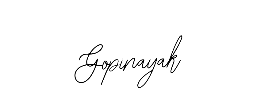 Create a beautiful signature design for name Gopinayak. With this signature (Bearetta-2O07w) fonts, you can make a handwritten signature for free. Gopinayak signature style 12 images and pictures png