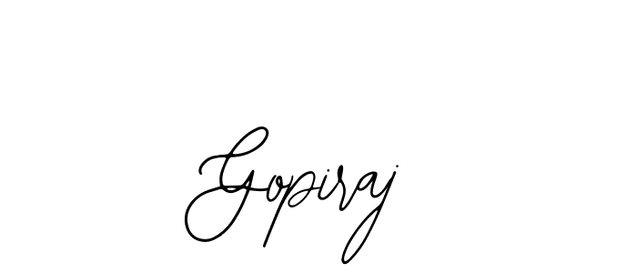 Make a beautiful signature design for name Gopiraj. Use this online signature maker to create a handwritten signature for free. Gopiraj signature style 12 images and pictures png