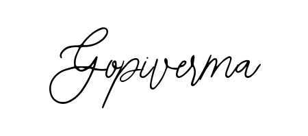 How to Draw Gopiverma signature style? Bearetta-2O07w is a latest design signature styles for name Gopiverma. Gopiverma signature style 12 images and pictures png
