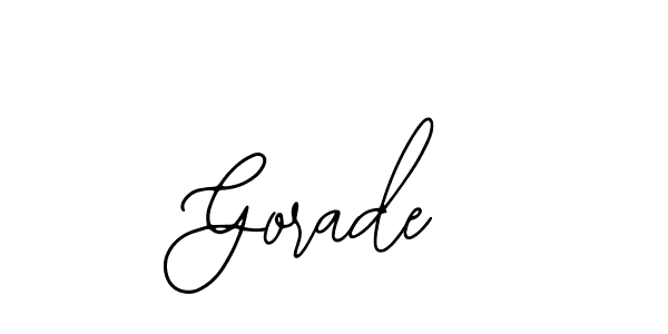 Make a short Gorade signature style. Manage your documents anywhere anytime using Bearetta-2O07w. Create and add eSignatures, submit forms, share and send files easily. Gorade signature style 12 images and pictures png