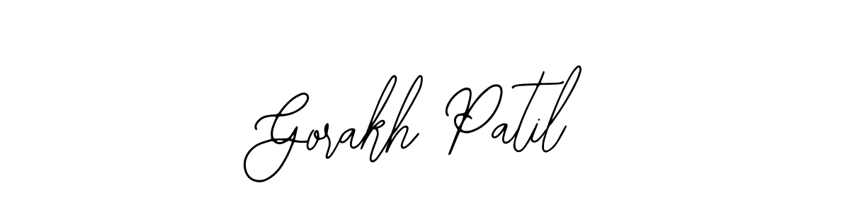 Make a beautiful signature design for name Gorakh Patil. With this signature (Bearetta-2O07w) style, you can create a handwritten signature for free. Gorakh Patil signature style 12 images and pictures png