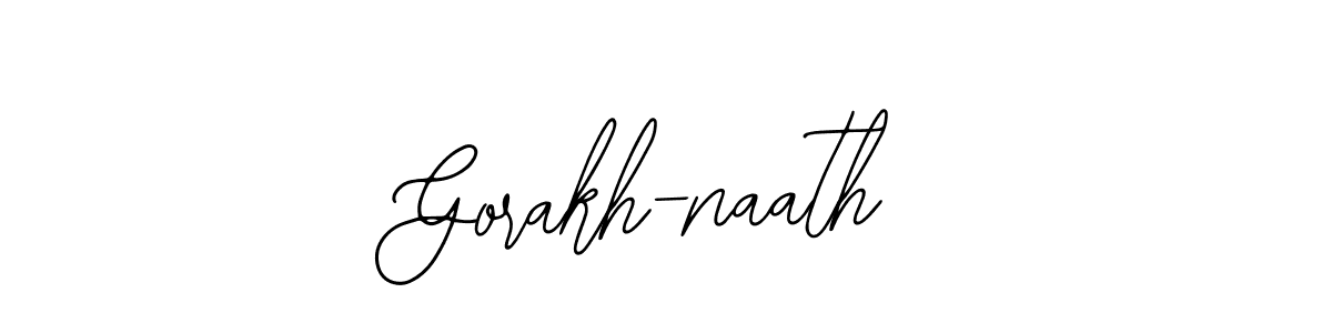 Make a beautiful signature design for name Gorakh-naath. With this signature (Bearetta-2O07w) style, you can create a handwritten signature for free. Gorakh-naath signature style 12 images and pictures png