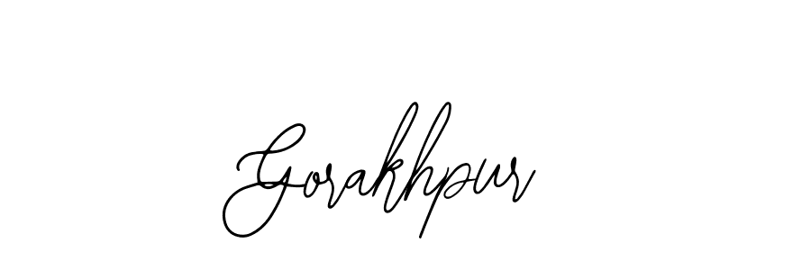 Create a beautiful signature design for name Gorakhpur. With this signature (Bearetta-2O07w) fonts, you can make a handwritten signature for free. Gorakhpur signature style 12 images and pictures png