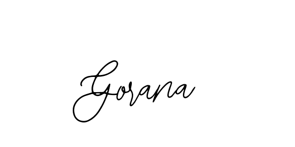Make a beautiful signature design for name Gorana. With this signature (Bearetta-2O07w) style, you can create a handwritten signature for free. Gorana signature style 12 images and pictures png