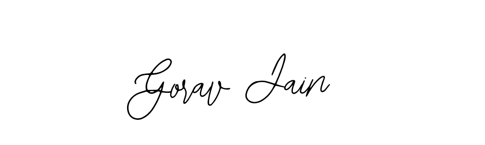 Best and Professional Signature Style for Gorav Jain. Bearetta-2O07w Best Signature Style Collection. Gorav Jain signature style 12 images and pictures png