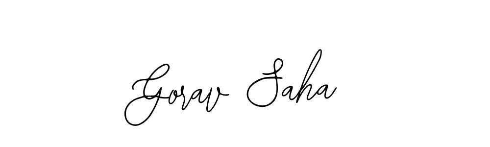 Once you've used our free online signature maker to create your best signature Bearetta-2O07w style, it's time to enjoy all of the benefits that Gorav Saha name signing documents. Gorav Saha signature style 12 images and pictures png