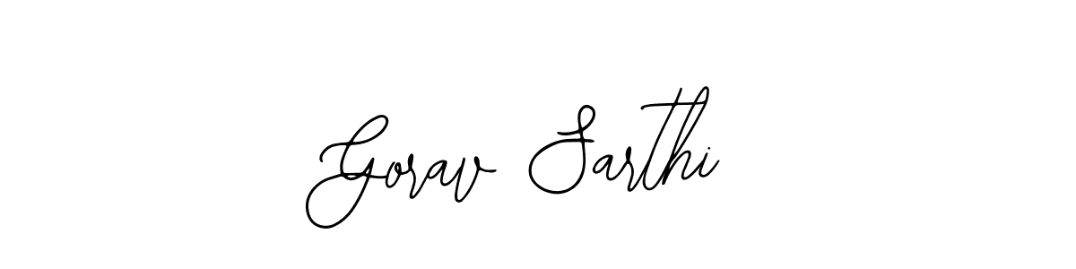 Once you've used our free online signature maker to create your best signature Bearetta-2O07w style, it's time to enjoy all of the benefits that Gorav Sarthi name signing documents. Gorav Sarthi signature style 12 images and pictures png