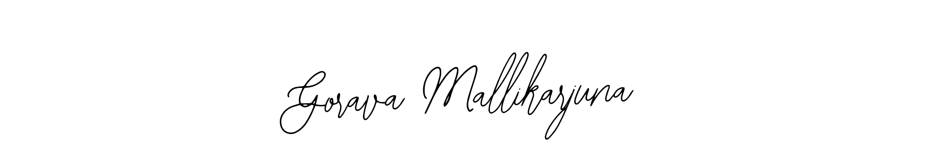 Gorava Mallikarjuna stylish signature style. Best Handwritten Sign (Bearetta-2O07w) for my name. Handwritten Signature Collection Ideas for my name Gorava Mallikarjuna. Gorava Mallikarjuna signature style 12 images and pictures png