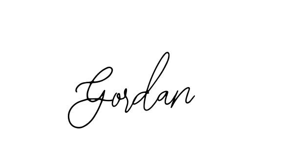 Bearetta-2O07w is a professional signature style that is perfect for those who want to add a touch of class to their signature. It is also a great choice for those who want to make their signature more unique. Get Gordan name to fancy signature for free. Gordan signature style 12 images and pictures png