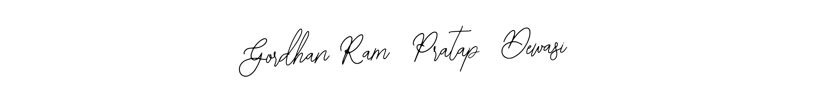 Also we have Gordhan Ram  Pratap  Dewasi name is the best signature style. Create professional handwritten signature collection using Bearetta-2O07w autograph style. Gordhan Ram  Pratap  Dewasi signature style 12 images and pictures png